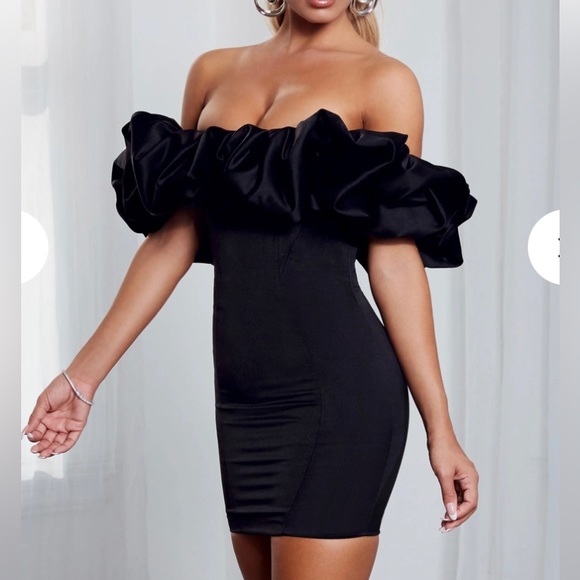 Baby Boo Fashion Allie Mini Dress — Black - Picture 3 of 3